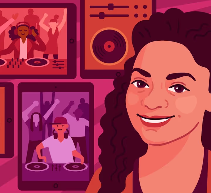 Sharing a love of dance music with Pam Hernandez of Boiler Room