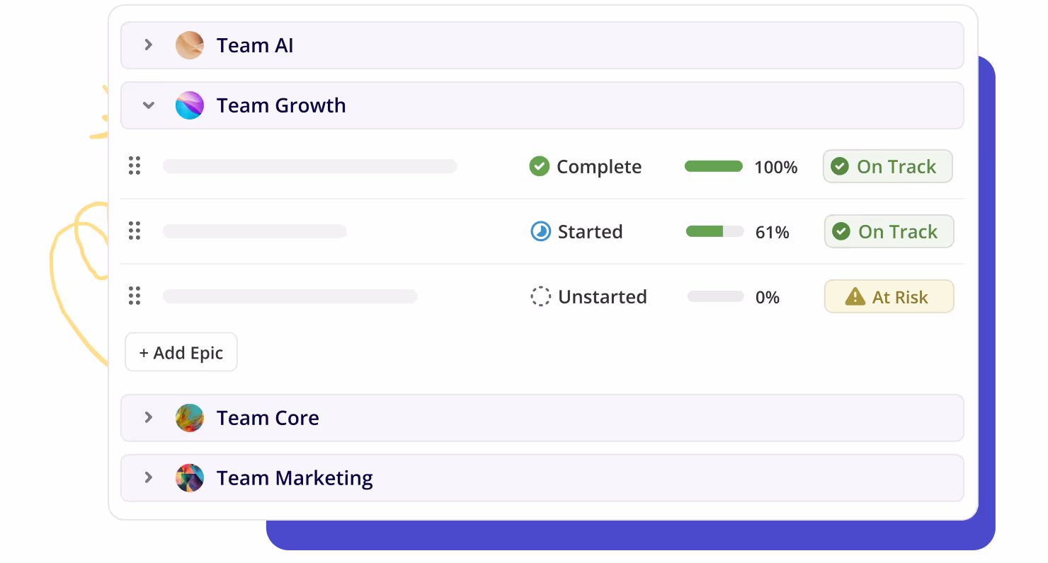 Shortcut Roadmap Tableview