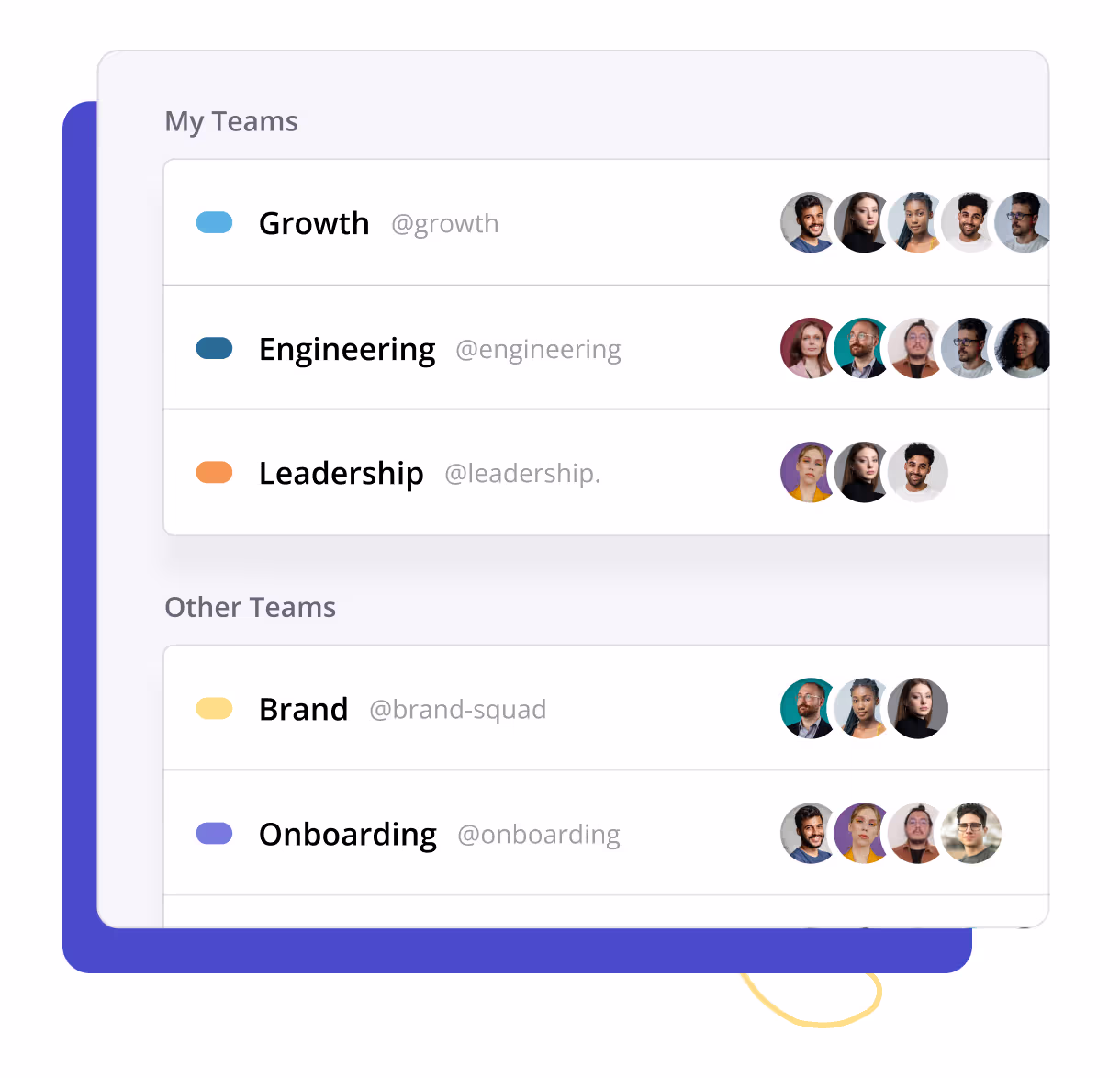 Teams in Shortcut