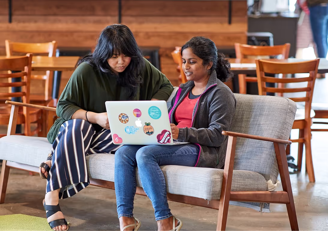 Team of Product Designers reviewing work
