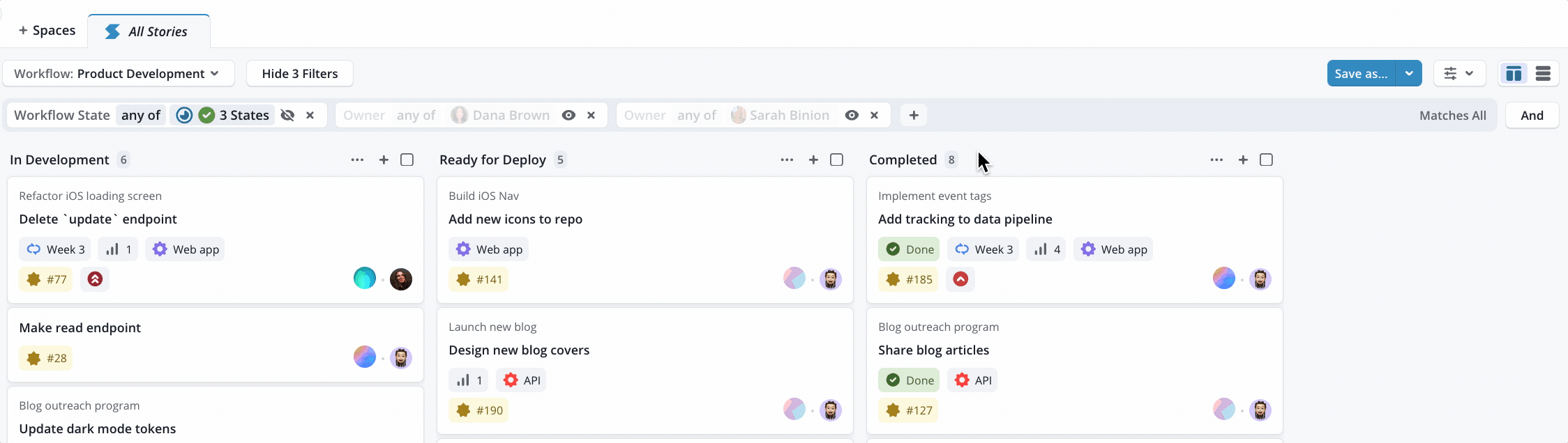 Quick Show/Hide Filters